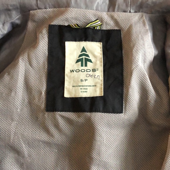 Woods size small mess lined rain jacket - Picture 3 of 3